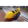 Buy cheap 3 Seats Inflatable Water Banana Boat With 0.9mm PVC Tarpaulin Material from wholesalers