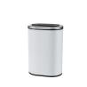 Buy cheap Oval Silver 12L Stainless Steel Rubbish Bin from wholesalers