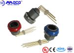 7 Pin Elbow 90 Plastic Push Pull Connectors Female Gender
