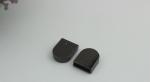 China manufacturer customized light gold square handbag metal cord end clip