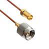 Buy cheap SR047 Semi Rigid RF Coaxial Connectors VITA 67 SMPM Straight Plug To SMA Male Straight Plug from wholesalers