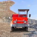 Underground mine equipment 12tons underground dumper truck articulated dump
