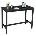 Black Bar Table for Sale, Kitchen Bar Table, Bar Table for Dining Room,Kitchen