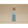 Buy cheap Free Samples Blue Color Essential Oil Glass Bottles With Bamboo Dropper from wholesalers