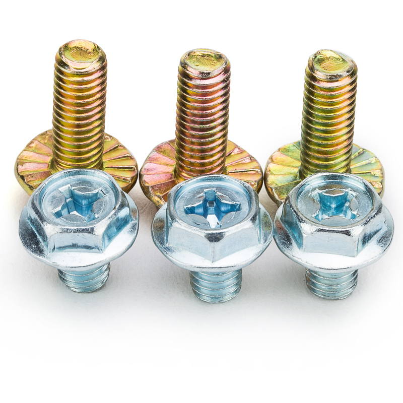 Plain Finish M8 Flange Titanium Bolts Perfect for in Various Industrial Machines