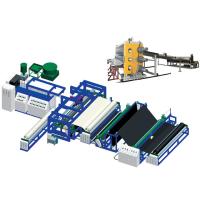 Buy cheap QS Certified Geotextile Sj200/33 Geo-Membrane Film Extrusion Line Perfect product
