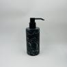 Buy cheap Nature Ash Wood Grain Marble Bathroom Parts Accessories Round Shape Soap Dispenser Bottle from wholesalers