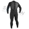 Buy cheap Black Water Sports Equipment Wetsuits For Swimming / Surfing / Snorkeling from wholesalers