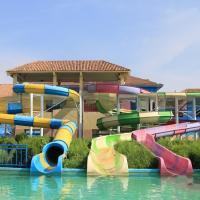 Buy cheap 75m Length Fibreglass Water Slide Combined For Amusement Park product