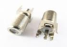 PC Board RF Antenna Connector Adapters , F Type Female Connector PCB
