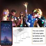 Rgb Smart Wifi Led Ribbon Light 10mm 300pcs Pcb 50000 Hours Lifespan Dc12v