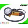 Buy cheap High Power 3W Hard Hat Headlamp 10.4 Ah SAMSUNG Battery For Mining from wholesalers