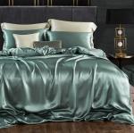 19mm Thread Count Fitted Sheet Set 100% Silk Oeko-TEX Certified Duvet Cover