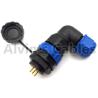 Buy cheap SD20 TA ZM 2-12 Pin Electrical Cable Connectors Female Socket Connector 90 Degree Elbow from wholesalers