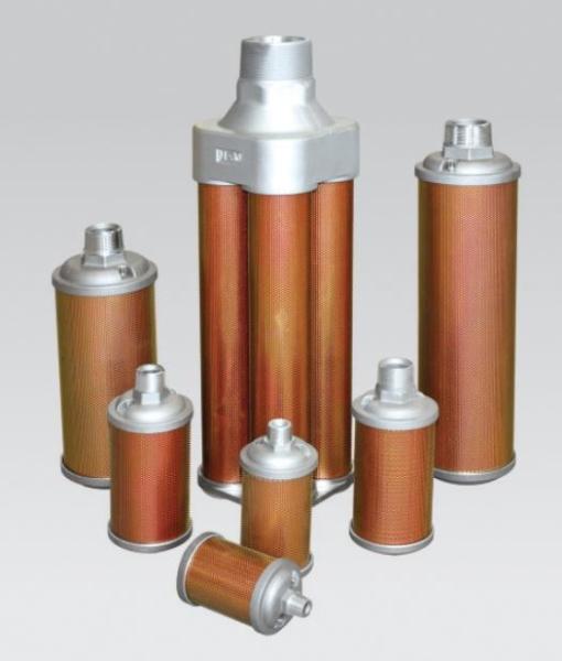 Buy cheap Industrial Compressed Air Exhaust Muffler Anticorrosive G1 - 1/2" Connector from wholesalers