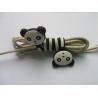 Buy cheap Custom Bear Silicone Rubber Earphone Cord Cable Winder With Extra Long Size , For Promotion Gift from wholesalers