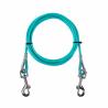 Buy cheap Crack Resistant Waterproof Dog Leash 15ft Tie Out Cable PVC Coating Rope from wholesalers