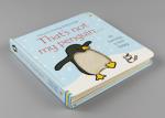 Hardcover Personalized Board Books , Multicolor Baby Board Book Gray Board