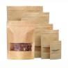 Buy cheap Packaging Paper Bag Food Biodegradable Candy Beef Bags Low Cost Paper Stand Up Pouch With Zipper from wholesalers
