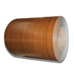 Textured Wood Grain Steel Coils Pre-Painted Galvalume Steel Coil AZ1565 Wall