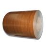 Buy cheap Textured Wood Grain Steel Coils Pre-Painted Galvalume Steel Coil AZ1565 Wall Cladding Usage HDP 30 Years Warranty from wholesalers