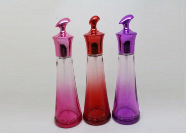 Buy cheap Colorful Refillable Glass Perfume Bottle , 100ml Reusable Perfume Spray Bottle from wholesalers