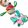Buy cheap Rubber Green Cotton Rope Ball Toys For Dogs Rope Toys from wholesalers
