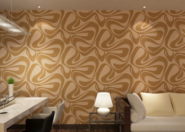 Buy cheap Contemporary Non Woven Wallpaper For Bedroom / Living Room European Style from wholesalers