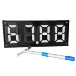 Buy cheap Reflective 8.888 Digital 7 Segment Display Price Board For Gas Station from wholesalers