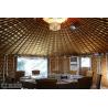 Buy cheap Double PVC Coated Fabric Outdoor Event Tent , Colorful Mongolian Tent As Temporary Hotel from wholesalers