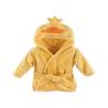Buy cheap 100% Cotton Yellow Baby Bath Robes Skin Friendly And Comfortable Flannel from wholesalers
