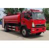 Buy cheap HOWO 118KW Fire Fighter Truck , 6 Wheeled 9 Ton Fire Fighting Water Truck from wholesalers