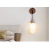 Buy cheap American style wall lamp black unique wall lamp wall mounted lights for living room from wholesalers