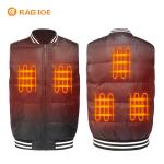 50C 60C Battery Operated Vest Warmer Unisex Thermal Electric Usb Heated Gilet