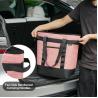 Buy cheap BALEINE LARGE 36-CAN COOLER BAGS INSULATED, PEVA SOFT COOLER TOTE BAG, INSULATED GROCERY BAGS WITH ZIPPERED TOP from wholesalers