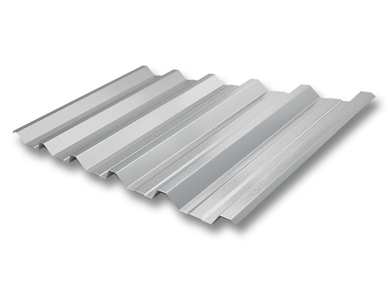 G550 / SGC570 55% Aluzinc IBR Trapezoidal Steel Tiles Galvalume Corrugated Metal Roofing Sheets Structural Grade