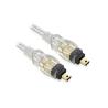 Buy cheap Newlinkelec Firewire IEEE1394 4 to 4 pin Cable Lead Gold Ends 3m White for DV from wholesalers