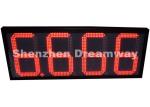 8888 Outdoor LED Signs for Gas Station with Red 12" Size Meanwell Power Supply