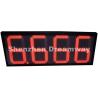 Buy cheap 8888 Outdoor LED Signs for Gas Station with Red 12" Size Meanwell Power Supply from wholesalers