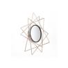 Buy cheap Modern Small Black Gold Starburst Metal Wall Art Mirror from wholesalers
