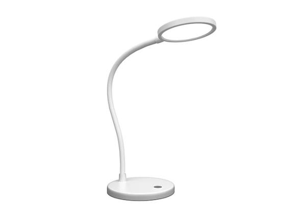 Buy cheap White Smart LED Desk Lamp Eye Protection , 1100mAh Rechargeable Cordless LED Table Lamp from wholesalers