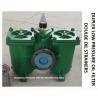 Buy cheap DOUBLE CRUDE OIL FILTER FOR DIESEL OIL SEPARATOR INLET MODEL： AS80-0.4/0.22 CB / T425-1994 BODY: CAST IRON FILTER CARTRI from wholesalers