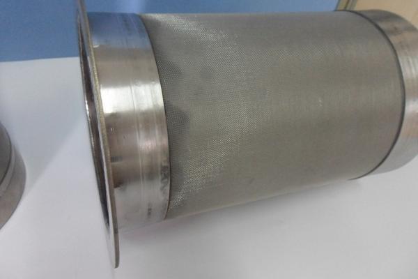 Buy cheap Heat Resistant Sintered Metal Filter Cartridge , 6um Metal Filter Element from wholesalers