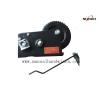 Buy cheap 2000lbs Black Powder Coated Portable Hand Winch , Hand Crank Boat Winch from wholesalers