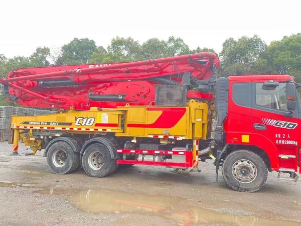 Buy cheap Hydraulic 47M Truck Mounted Pump Concrete Mixer for 2021 Used Construction Equipment from wholesalers