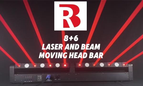 Buy cheap 6+8 Beam And Laser Moving Head Light China Manufacturers from wholesalers