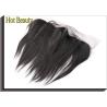 Buy cheap Natural Black Top Closure Straight Hair Ear to Ear Lace Frontal Human Hair Material from wholesalers