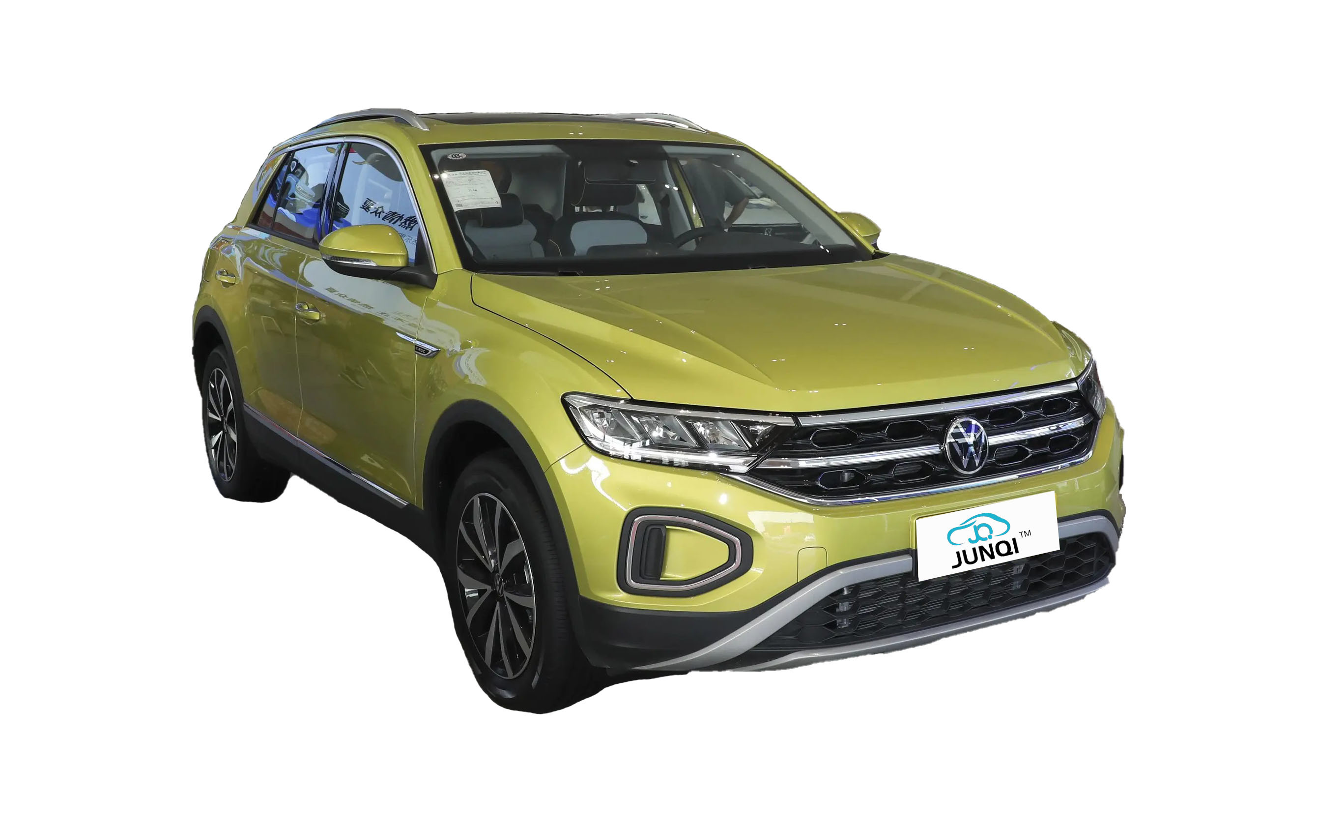 Hot Sell 2024 Used VW T-Roc 280 Tsi Compact SUV Gasoline Vehicle 1.4t Gas Car Max Speed 200 Km/H 5 Seats Car