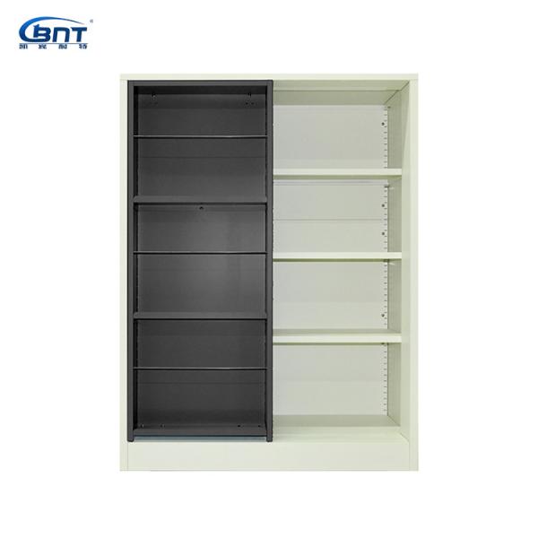 Buy cheap 4 Tiers Metal Library Bookshelves Indoor Books Organization Storage Display Rack from wholesalers