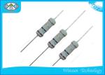Small Size 1 / 4W Metal Oxide Film Resistor 0 Ohm / 100 Ohm Precision Resistor